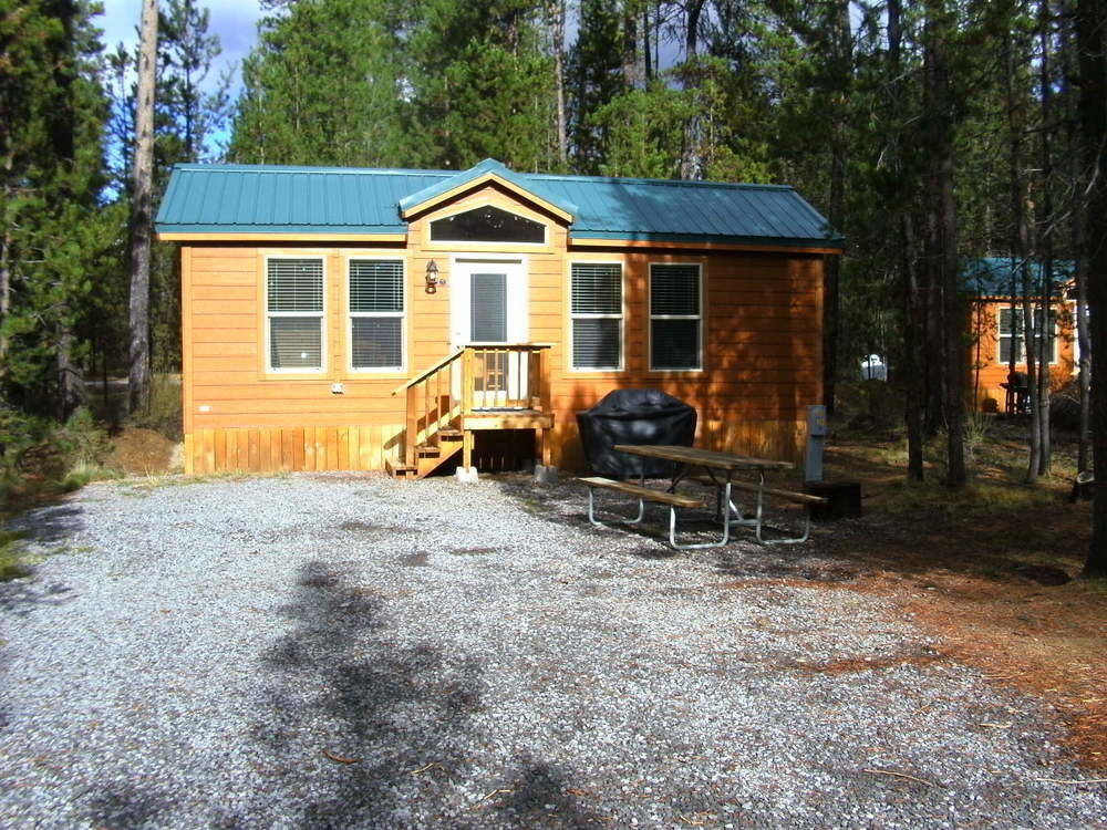 Bend-Sunriver Camping Resort Studio Cabin 6 Kültér fotó